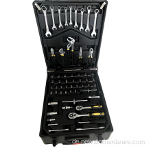 999pcs Werkzeugtrolley -Tools in Aluminiumbox
